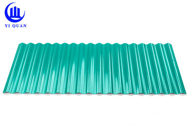 Impact Resistant Plastic Roof Tiles A-PVC Corrugated Roofing Sheets Factory Cover