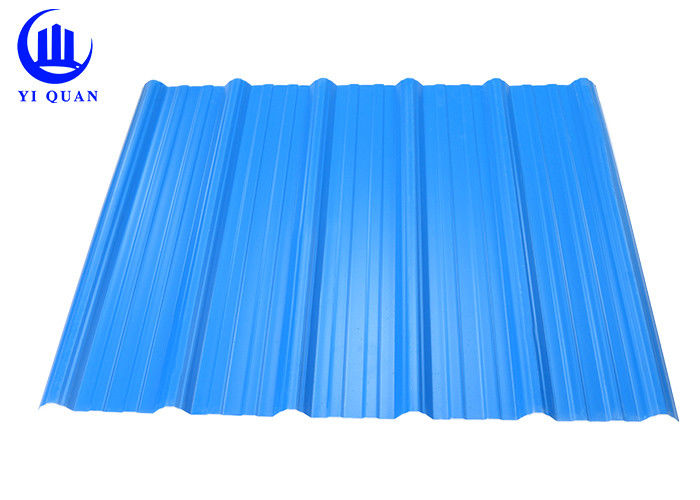 Construction Material PVC Lightweight Plastic Roof Tiles For Corrosive