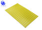 Plastic Corrugated PVC Roof Tiles Multi - color for Factories