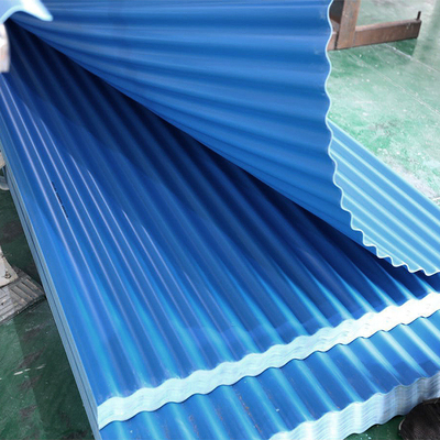 Weather Resistance PVC Roof Tiles For Carport Custom Length