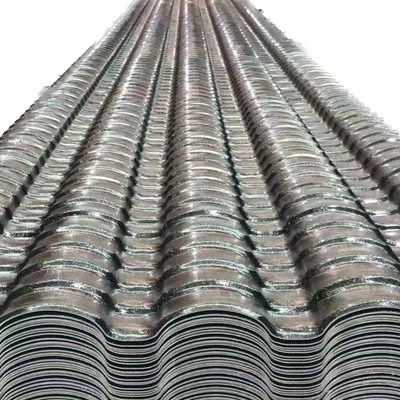 Unique Rustic ASA Synthetic Corrugated Roofing Sheet For Villa Park Construction