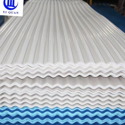 Anti Corossive PVC UPVC APVC Plastic Roof Tiles 3.0mm For House Buildings