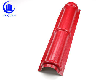 Syntheti Resin House Roof Parts Titled Plastic Ridge Tiles Fire - Resistant