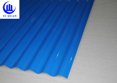 Industrial Roofing UPVC Roofing Sheets Long Span Plastic Wavy Roofing