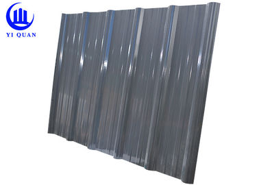 1130mm PVC Roof Tiles Bright Color ASA Corrugated Plastic Roofing Sheets