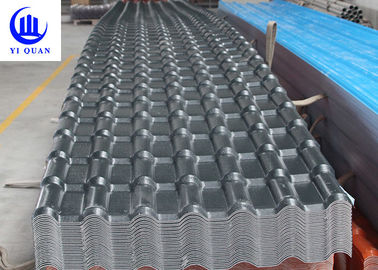 Synthetic Resin Pvc Sheet For Roofing Corrugated Or Trapezoidal Double Roman Roof Tiles