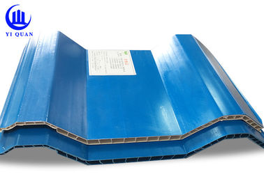 Corrugated PVC Hollow Roof Tiles Twinwall Roofing Blue For Agricultural And Trading Markets