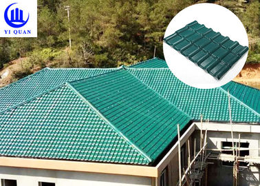 Super Strong Impact Resistance Effect Synthetic Resin Roof Tiles with Well Low Temperature Resistant