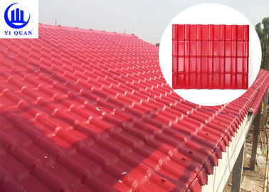 ASA Coated Plastic Heat Insulation Synthetic Tile Roofing Sheet With High Quality
