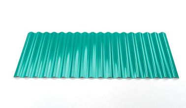 Building Material PVC Roof Tiles / Anti Corrosive Plastic Roofing Sheet