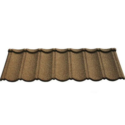 Steel Sheet Stone Coated Colorful Roof Sheet House Traditional Design Style