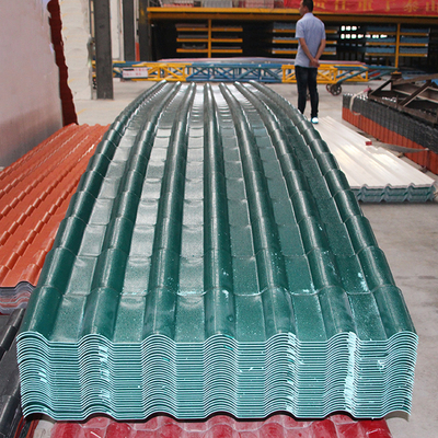 Spanish ASA PVC Resin Roof Tiles for Apartments and Villas