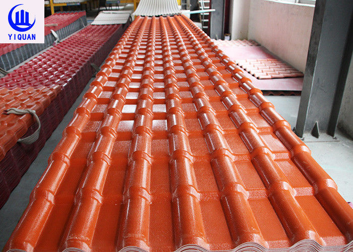 Asa Synthetic Resin Roof Tile Upvc 219 mm Wave Space Roof Tile