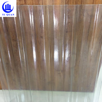 Transparent Plastic PVC Roof Tiles Polycarbonate Greenhouse Skylight