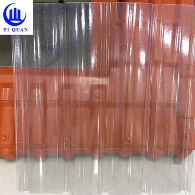 Transparent Plastic PVC Roof Tiles Polycarbonate Greenhouse Skylight