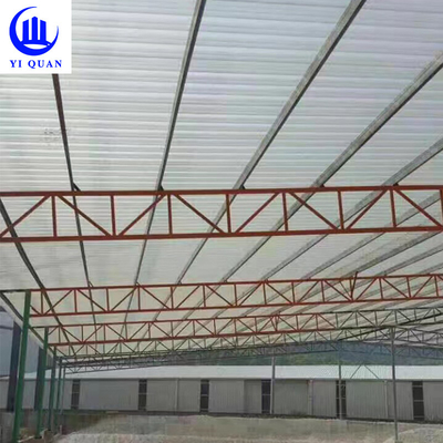 Transparent Plastic PVC Roof Tiles Polycarbonate Greenhouse Skylight