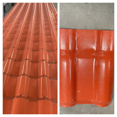 160mm Wave ASA Synthetic Resin Roof Sheet Waterproof Impact Resistance Roof Tiles