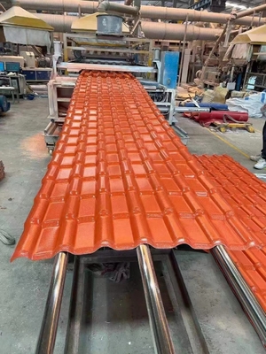 Customized ASA Synthetic Resin Roof Tile 2.5mm Thickness Easy To Install