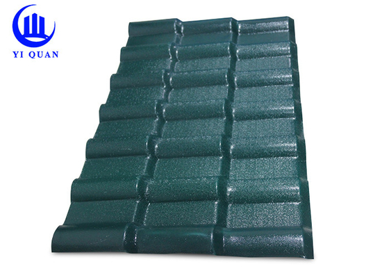 Impact Resistant ASA PVC Synthetic Resin Roof Sheet For Farm Market Warehouse