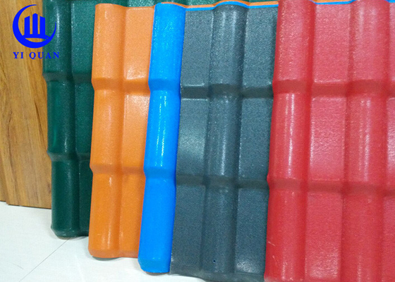 Colorful Durable ASA Synthetic Roofing Tiles Heat Insulation Roof Shingles
