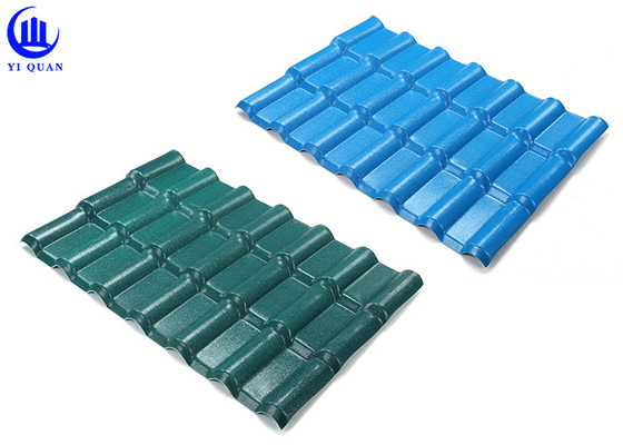 Colorful Durable ASA Synthetic Roofing Tiles Heat Insulation Roof Shingles