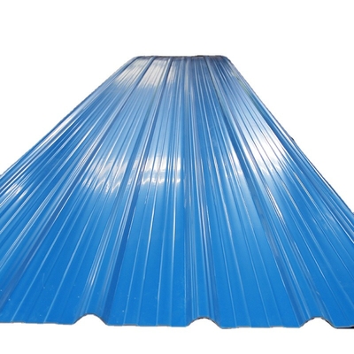 Corrugated Wave PVC Plastic Roofing Sheet 1.5mm For Factory Wall Cladding