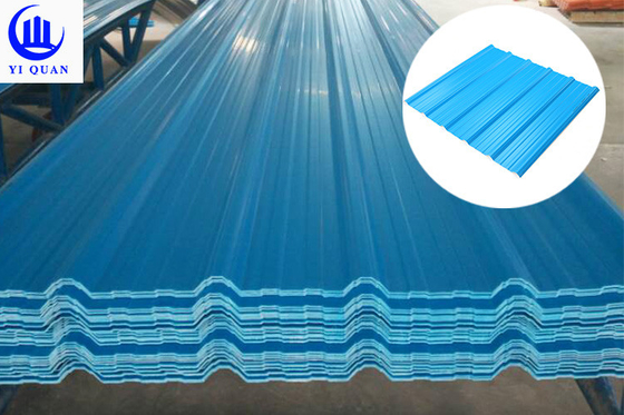 Wind Earthquake Resistant PVC UPVC Roofing Sheets For Building Projects