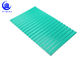 Plastic Corrugated Tinted Plastic Roofing Sheets / Spanish Tile Roof