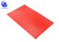 Construction Material PVC Lightweight Plastic Roof Tiles For Corrosive Plant