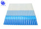 Insulated UPVC Roofing Sheets Circular Wave Shape Type Corrugated Plastic Roofing Sheets