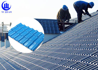 Environment Protecting ASA Material Synthetic Resin Roof Tile Light Mass And Easy Installation