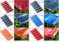 Color Coated Corrugated Pvc Synthetic Resin Roof Tile Spanish Style 1050mm Width