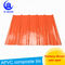Soundproof Rib 2.5mm UPVC Roofing Sheet For Workshop