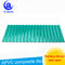Light Weight Upvc Trapeziodal Corrugated Wave Roof Tiles 11800 Mm Length Or Customized