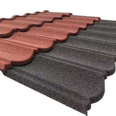 Stone Coated Metal Steel Roofing Tiles Shingles Sheets Wave Roof Tiles