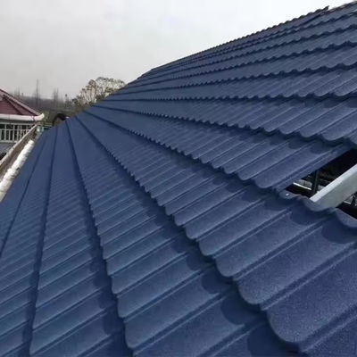 Galvanized Aluminized Steel Sheet 1340mm Length For Stone Coated Roof Tiles