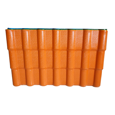 ASA Spanish Style Synthetic Resin Roof Tile - Corrugated Waves