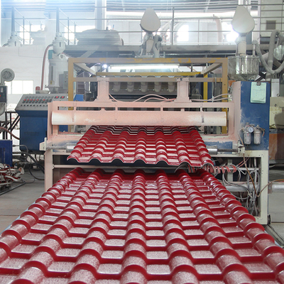 Spanish ASA PVC Resin Roof Tiles for Apartments and Villas