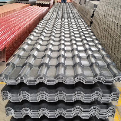 ASA Synthetic Resin Roof Tile Waterproof Impact Resistant 3-Layer