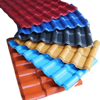 ASA Resin Roofing Sheets 1050mm Width 2.5mm Thickness for Villa Pavilion