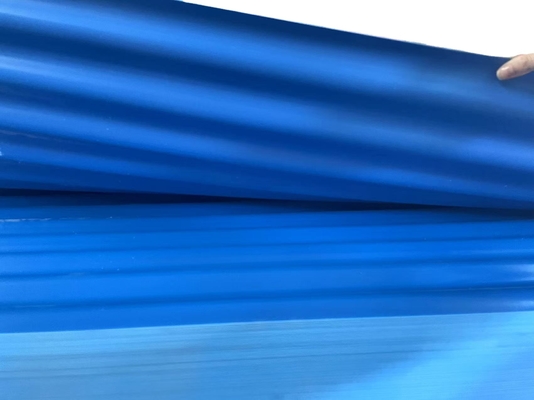 PVC Roof Tiles 1.5mm Thickness Wave Design for Villa Factory Roofing