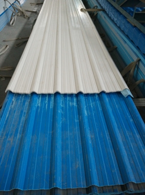 UPVC Spanish Roof Tile 1.5mm-2.8mm Thickness 1130mm Width