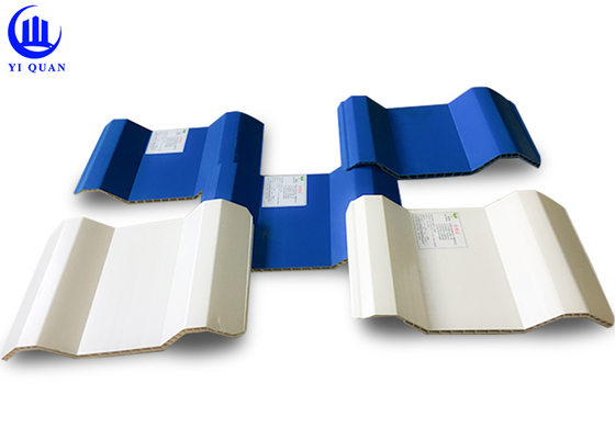 PVC Hollow Roof Tile 930mm Width 10mm Thickness Weatherproof