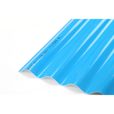 PVC Roof Tiles 0.8-3.0mm Thickness Fireproof Waterproof for Villa Garden