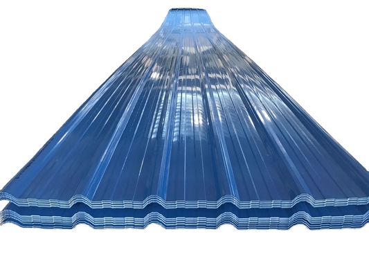 PVC Roof Tile 0.8-3.0mm Thickness Fireproof Waterproof for Industrial Buildings