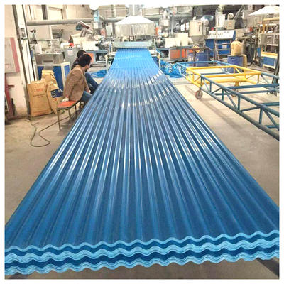 UPVC Spanish Roof Sheet 1.5mm-2.8mm Thickness Traditional Design