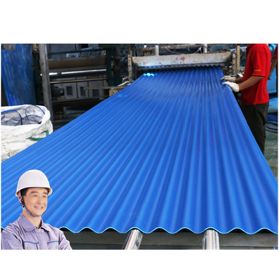 UPVC Spanish Roof Sheet 1.5mm-2.8mm Thickness for Apartments