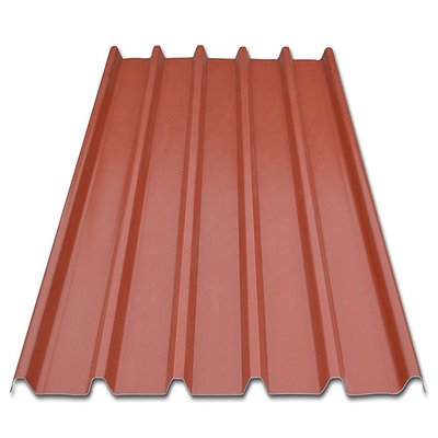 UPVC Spanish Roof Sheet 1.5mm-2.8mm Thickness 1130mm Width