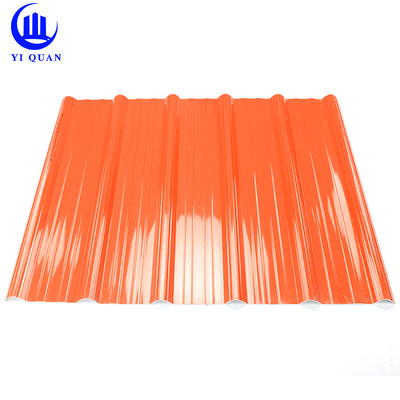 UV Resistant UPVC Roof Sheet 1.5mm-2.8mm Thickness 1130mm Width