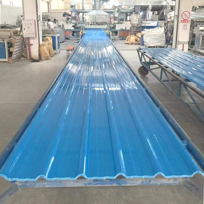 UPVC Spanish Roof Tiles 1.5mm-2.8mm Thickness 1130mm Width